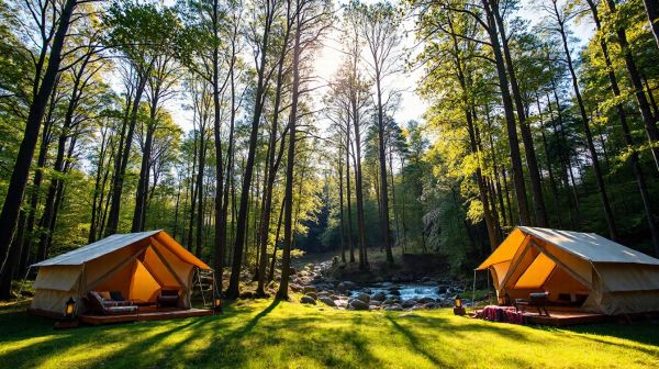 Top 5 campings 4 étoiles pour des vacances luxueuses et abordables